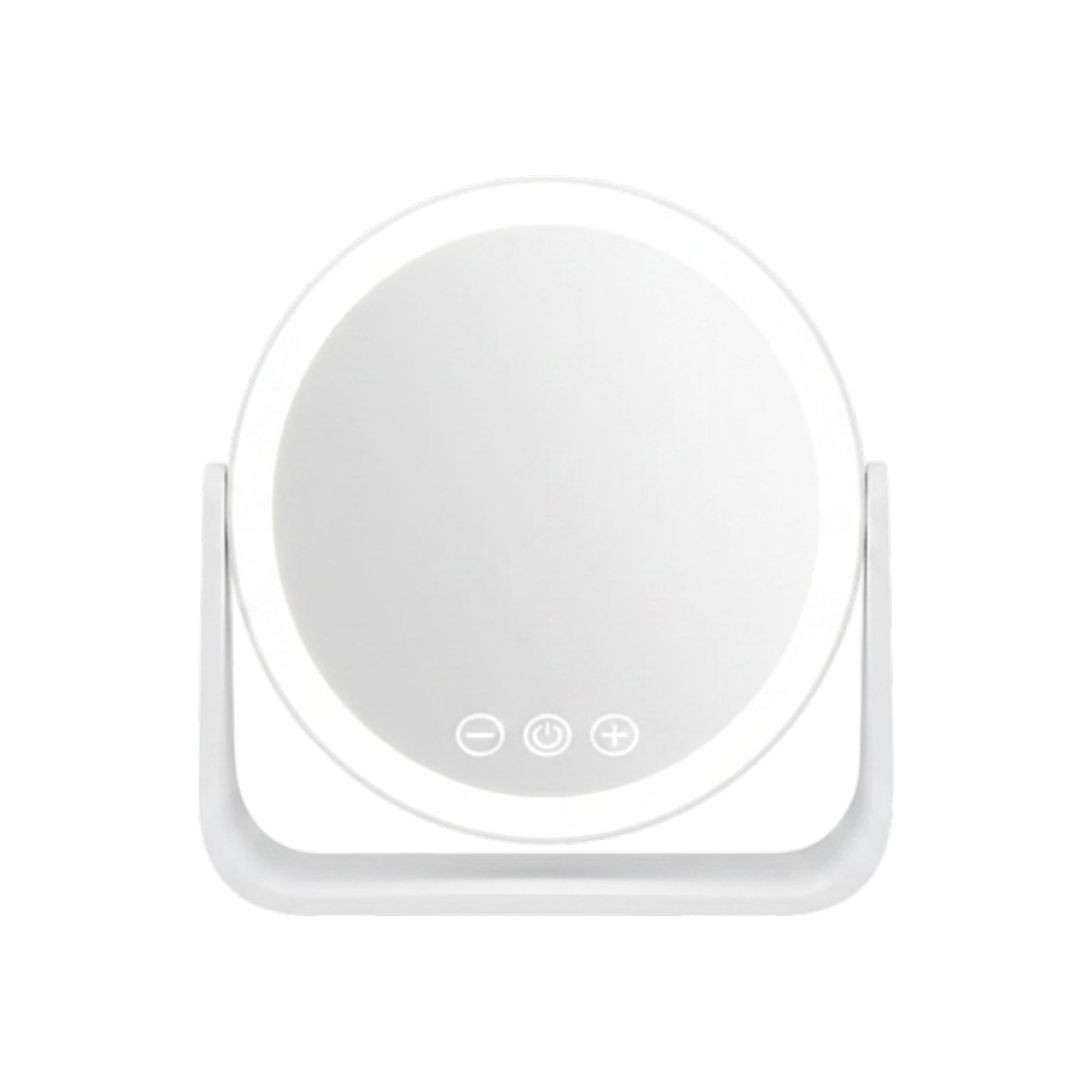 Double-Sided LED Makeup Mirror With 3X Magnifier