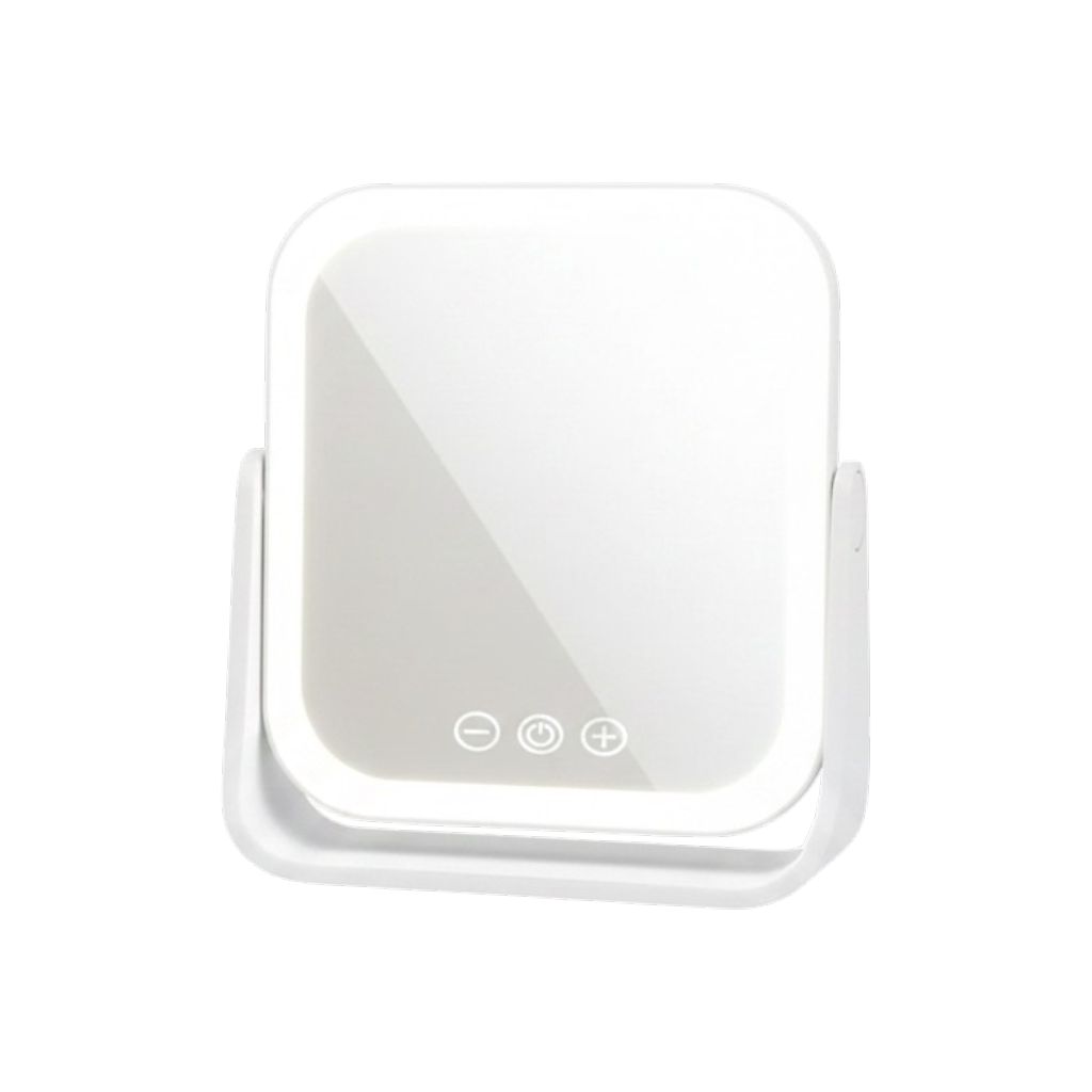 Double-Sided LED Makeup Mirror With 3X Magnifier