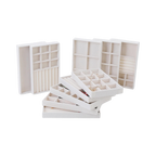 Jewelry Box Display Tray Set | Drawer Organizer | 8,10 Pcs