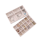Jewelry Box Display Tray Set  | Drawer Organizer | 6 Pcs