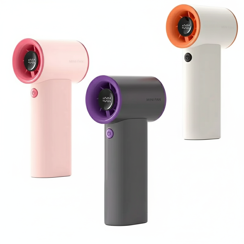 Portable High Speed Fan - Background Removed