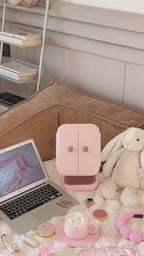 Trifold LED Makeup Mirror
