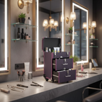 Professional Rolling Makeup Train Case