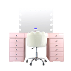Glam & Glow – Smart Vanity Set Pink Edition — 13 Drawers