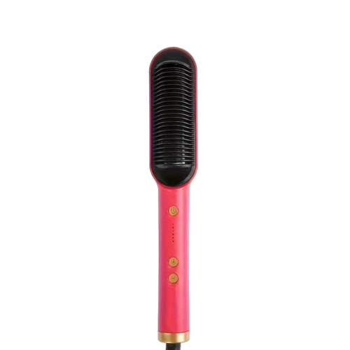 Electric Straight Hair Curling Styling Brush