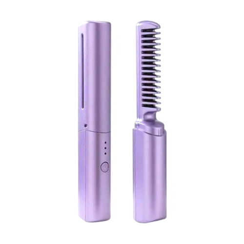 Portable Hair Straightener Brush