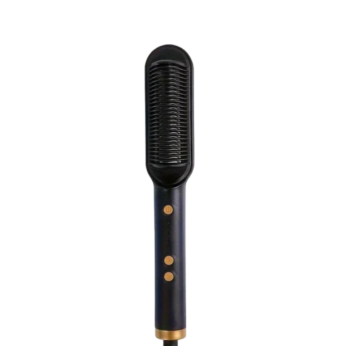 Electric Straight Hair Curling Styling Brush