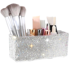 Bling Diamond Makeup Brushes Storage
