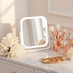 Double-Sided LED Makeup Mirror With 3X Magnifier