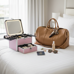 Makeup Case With Drawer - Icy Pink