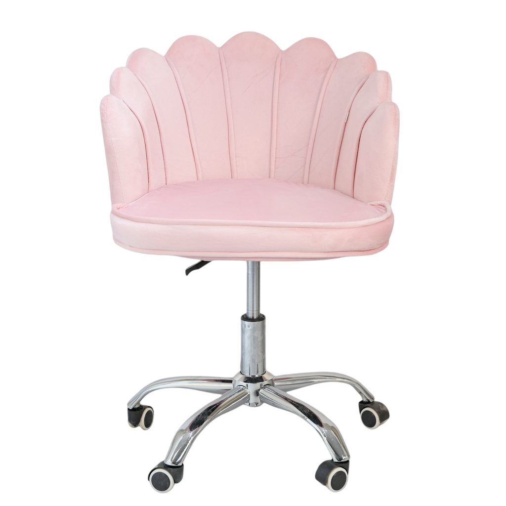Glam & Glow Vanity Chair - Pink