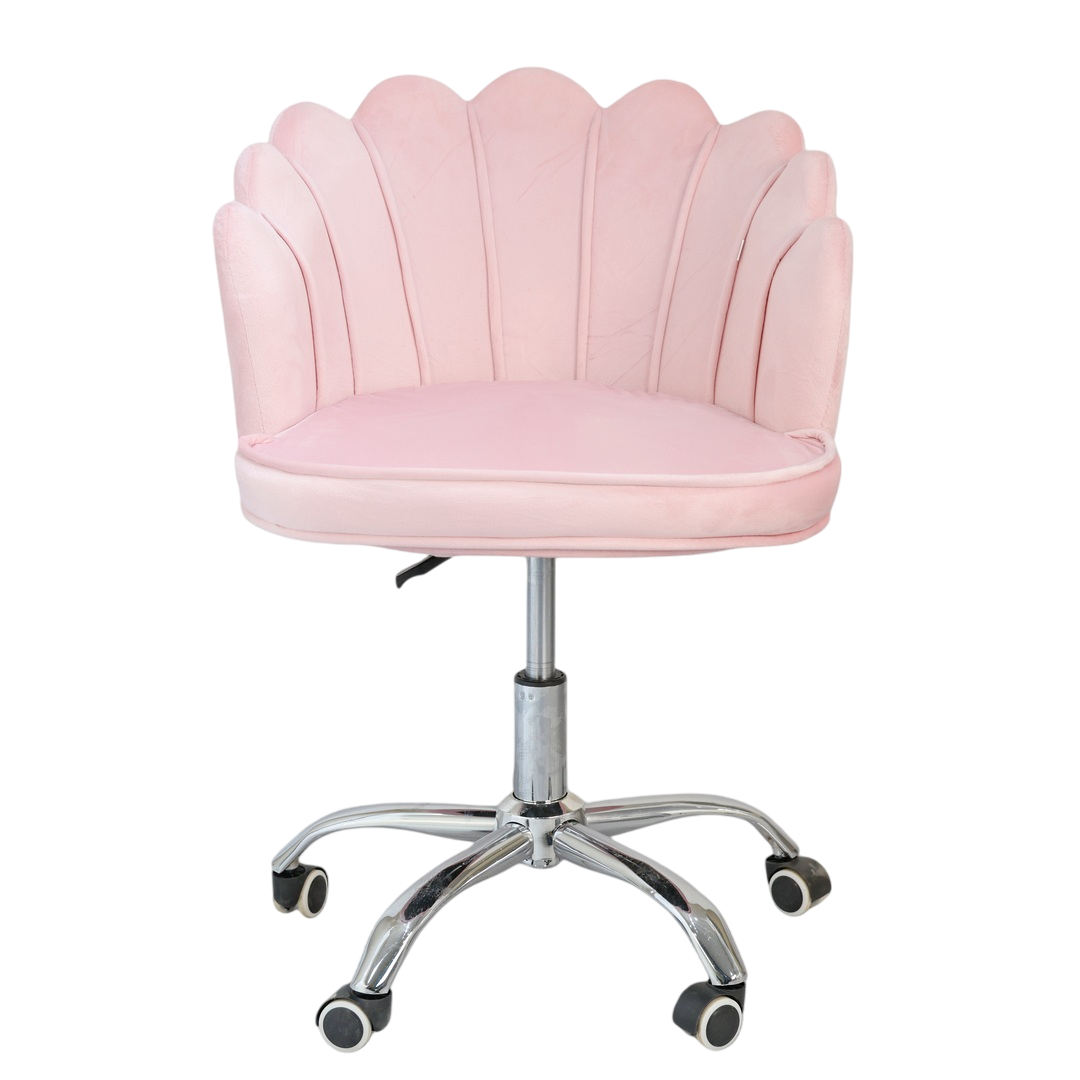 Glam & Glow Vanity Chair - Pink