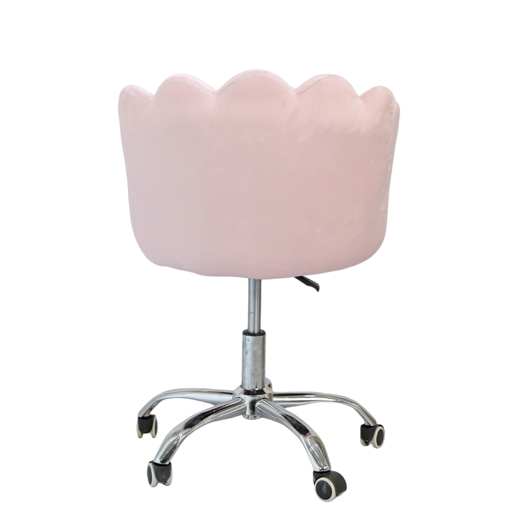 Glam & Glow Vanity Chair - Pink