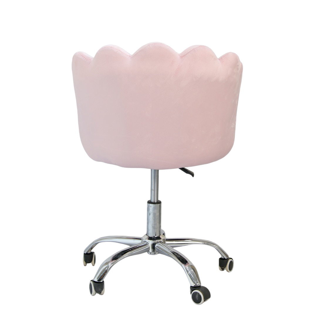 Glam & Glow Vanity Chair - Pink
