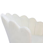 Glam & Glow Vanity Chair - White
