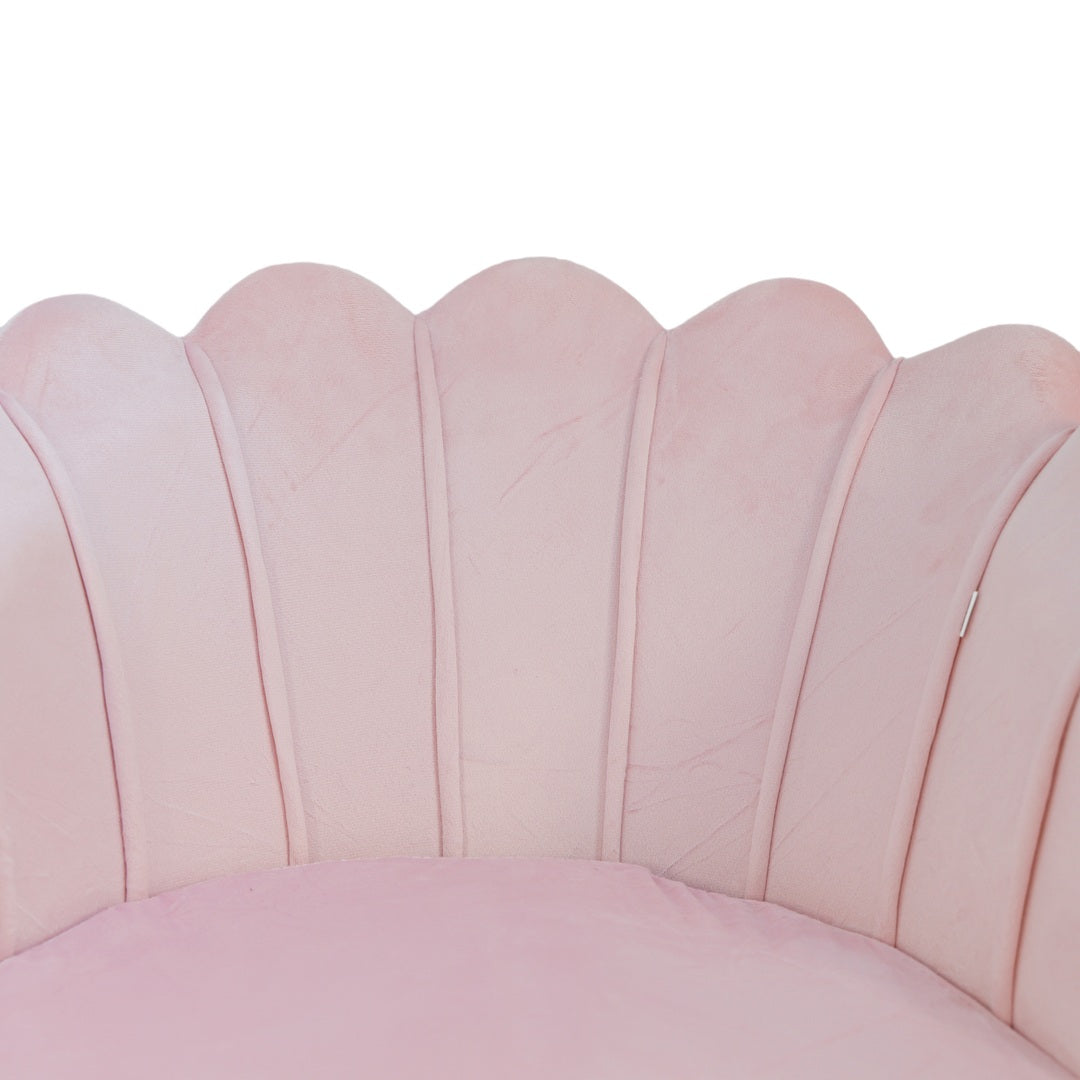 Glam & Glow Vanity Chair - Pink