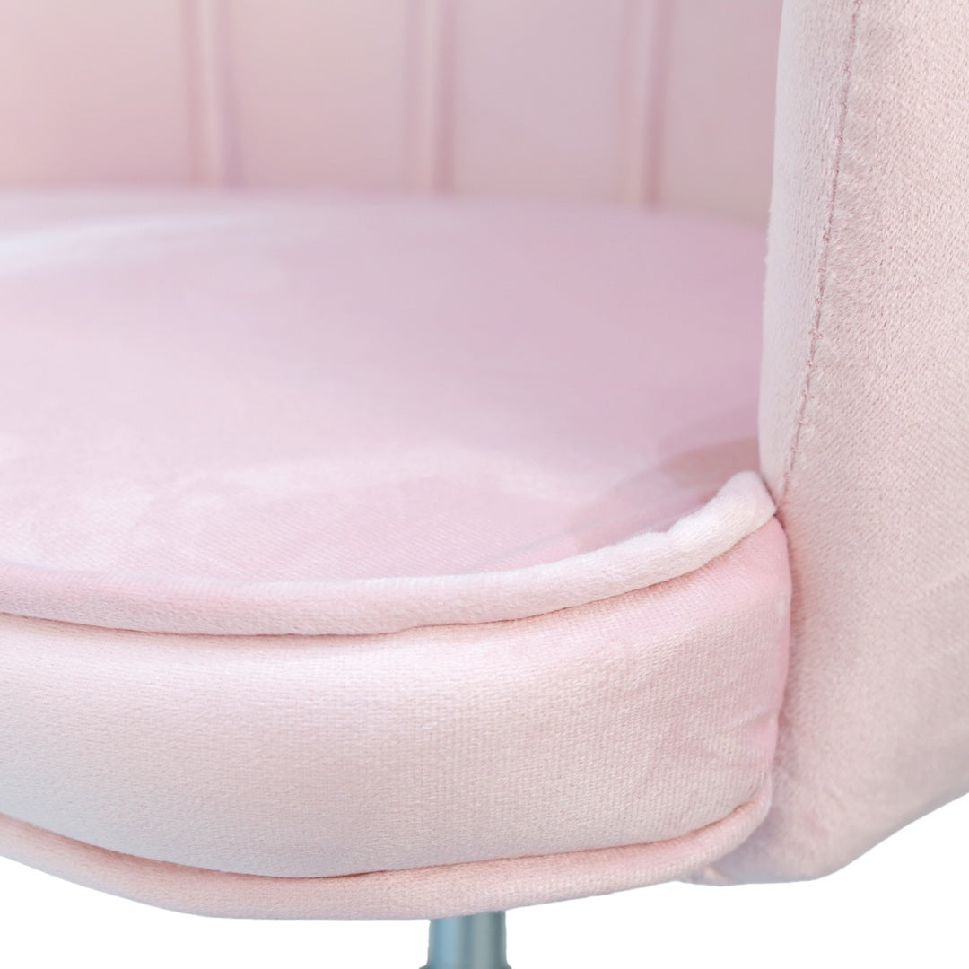 Glam & Glow Vanity Chair - Pink