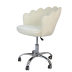 Glam & Glow Vanity Chair - White