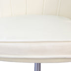 Glam & Glow Vanity Chair - White