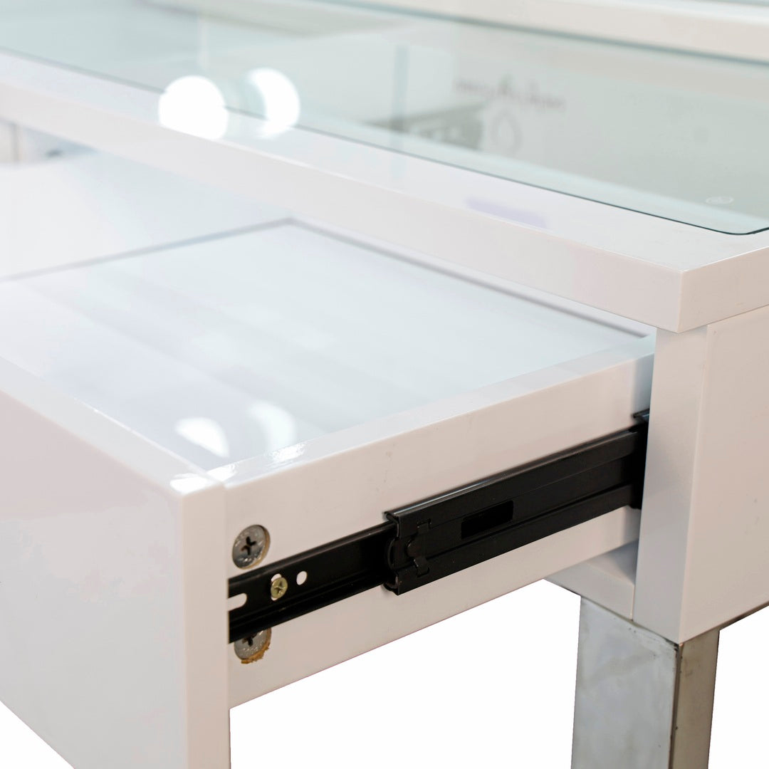 Baby Glow – Smart Vanity Set Glossy White Edition — 2 Drawers