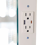 Baby Glow – Smart Vanity Set Glossy White Edition — 2 Drawers