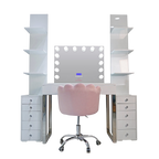 Baby Glow – Smart Vanity Set Glossy White Edition — 2 Drawers