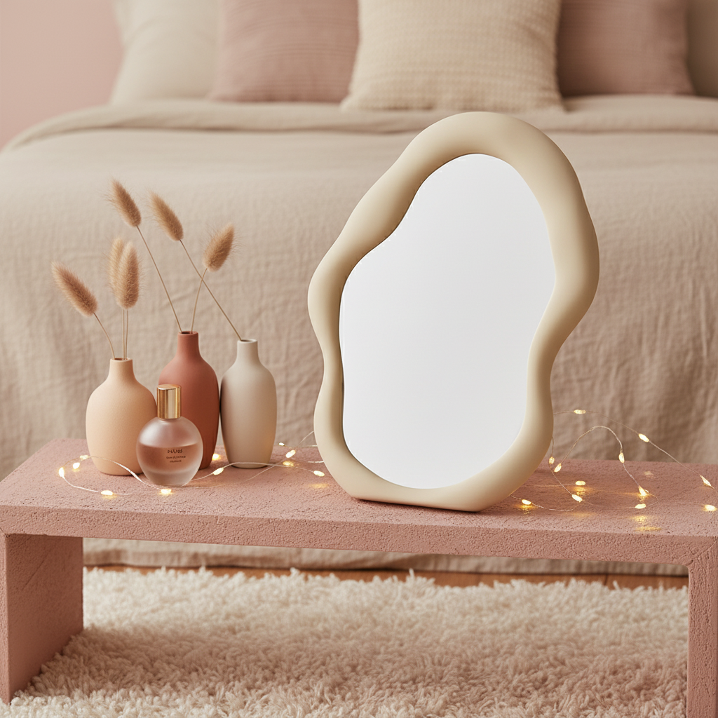Tabletop Decorative Makeup Mirror