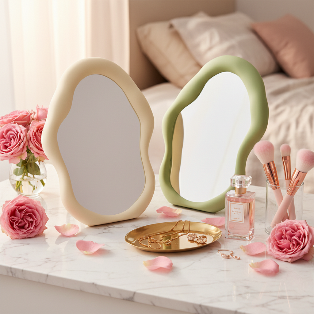 Tabletop Decorative Makeup Mirror